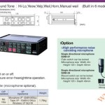 Bộ tạo chọn tín hiệu còi hú Patlite SAP-500EBK, SAP-500ECK, 50W, 12&24VDC cho xe ưu tiên