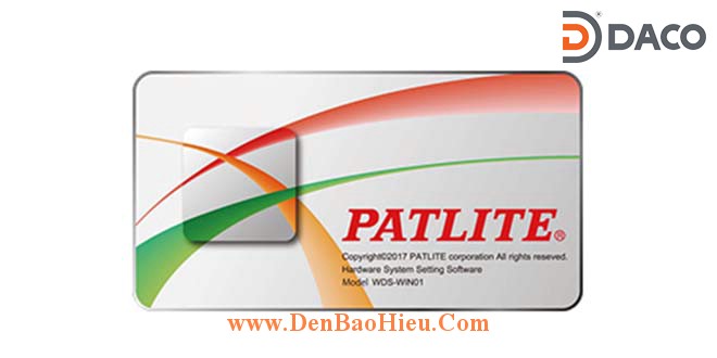 WDS-WIN01 Phần mềm thiết lập phần cứng hệ thống không dây WDT & WDR Patlite