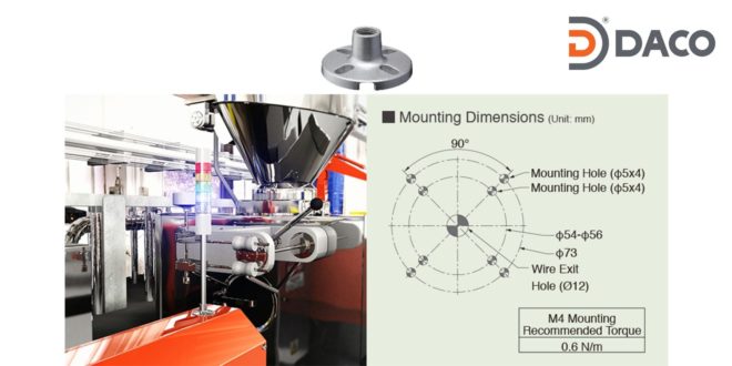 SZP-002U Chân Đế Gắn Tròn Đèn Tháp Patlite LR4-LR5-LR6